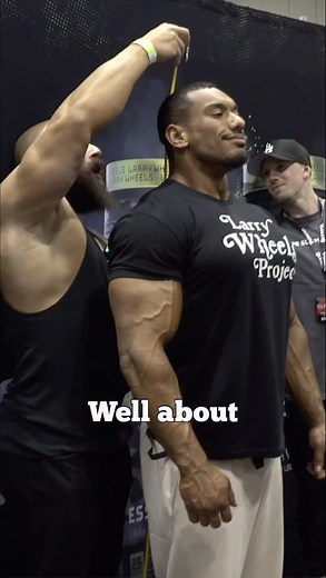 Asking Larry Wheels His Stats, Then Measuring Him | Eric Kanevsky