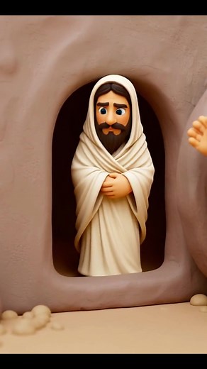 Claymation Depicts Jesus Raising Lazarus to Life