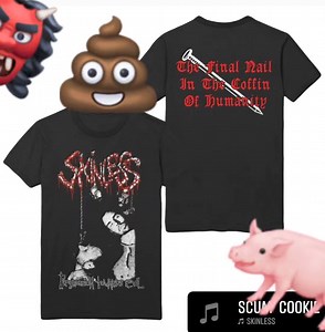 18 reactions | PROGRESSION TOWARDS EVIL t-shirt.  skinless.merchnow.com  | Skinless | Facebook