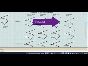 Comparing AutoCAD Commands - Linetype vs. Linetype Scale