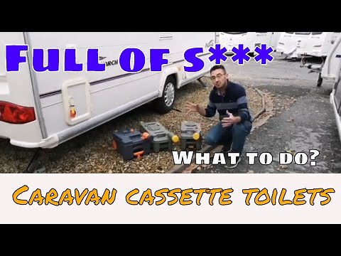 Caravan toilet cassette - cassette toilet how it works