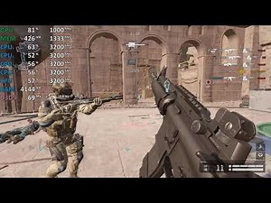 Athlon 200GE Vega 3 Test - Warface - Gameplay Benchmark Test