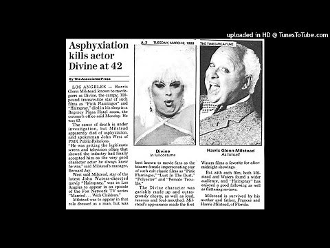 A Divine Interview with Harris Glenn Milstead (1988-2018 Remembering Divine 30th Year Anniversary)