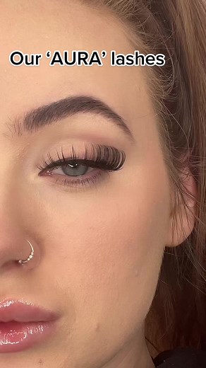 Lash extensions without the price tag!! #striplashes #lashextensions #volumestriplashes #lashes