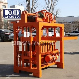 [Hot Item] Shunya Brick Making Machine Qm4-40 Concrete Compressed Earth Brick Machine