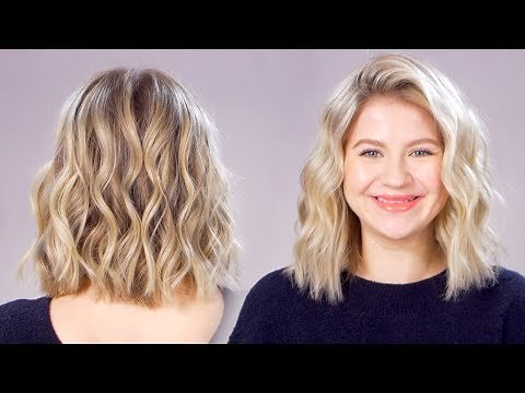 Updated Beachy Waves Short Hair Tutorial