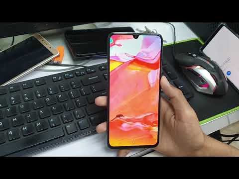 Hard Reset Samsung Galaxy A70 Pattern Lock Or Pin Lock Without PC