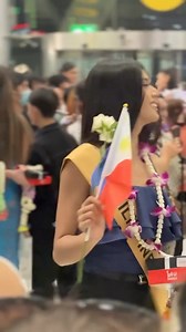 Touchdown Thailand 🇹🇭 CJ Opiaza Miss Grand Philippines 🇵🇭 #PageantryMoments | Pageantry Moments