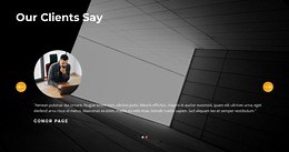 Positive reviews - CSS Template by Nicepage