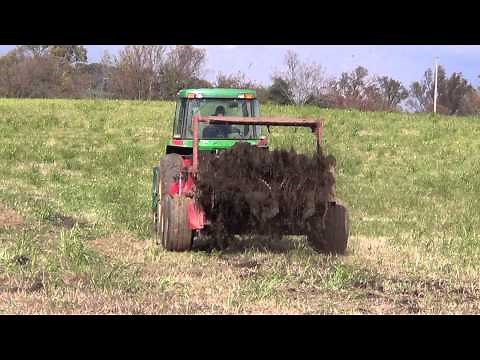 Spreading Cow Manure