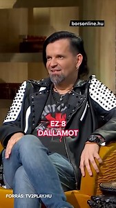 Szikora Róbert emlékezetes belépővel érkezett a Kincsvadászok VIP-ba.