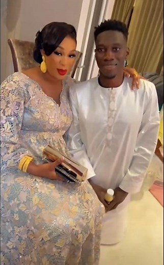 Ismaila sarr avec sa femme