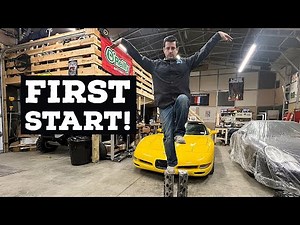 TRACK WEAPON CAM AND LS6 HEADS INSTALL: First Start, C5 Corvette Track Car