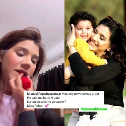 19K views · 39 reactions | Kiran ashfaq cute makeup artist  #rohamimran #kiranashfaquehusseindar | PakManzil | Facebook