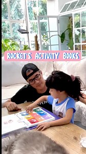 39K views · 226 reactions | Rocket loves a good activity book Filled with ABC’s, numbers and color matching activities. . If you’re in search of excellent and enjoyable books for the kids. We have a few sets from @marcusnmommy Check them out 殺 | Troy Montero | Facebook