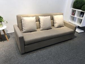 [Hot Item] Multi-Purpose Sofa Cum Bed Fabric Folding Chair Sleeper Living Room Metal Frame