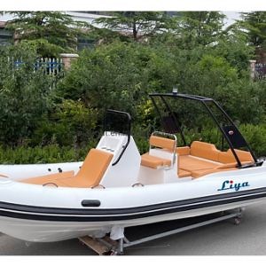 [Hot Item] Liya 6.6m Pleasure Yacht Rib Tender Boat Rigid Hull Inflatable Tour Boats for Sale