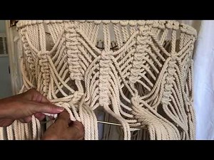 DIY Macrame Chandelier I