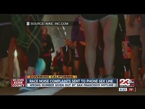 Noise complaints sent to phone sex line