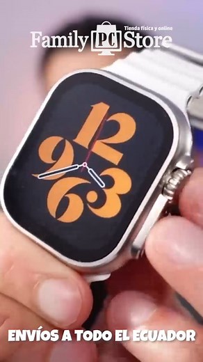 El nuevo smart watch H12 Ultra te permite recibir notificaciones de mensajes y llamadas, posee pantalla táctil y es compatible con Android e IOS. Presenta un monitor de presión, ritmo cardíaco que te ayudarán a desarrollar mejores hábitos de vida. ------------------------------------------------- Escríbenos al Whatsapp 0964097397  Oferta: $ 29.99 c/uno Envíos a todo el Ecuador  #smartwatch #reloj #h12 #relojinteligente | Family PC Store | Facebook