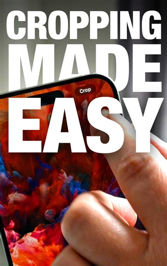 The quickest way to crop photos on your iPhone! 💯 #ios #iphonetips #iphonetricks | MacRumors