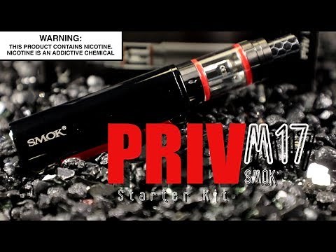 PRIV M17 Starter Kit By SMOK ~AIO Vape Kit Review~