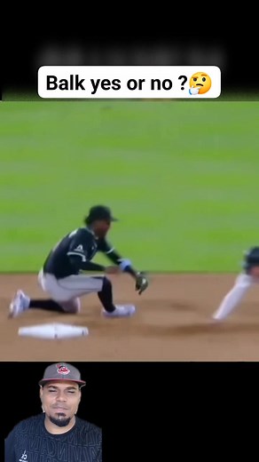 Es balk si o no ? 🤔🤔🤔 Juego de béisbol #MLB #beisbol #espn #baseball #deportes | Argelis Beras