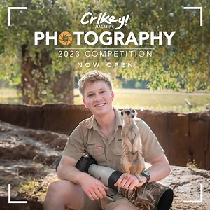 CALLING ALL PASSIONATE PHOTOGRAPHERS! Entries for our annual Crikey! Magazine Photo Competition is now OPEN! Capture the extraordinary and submit your entry to win some unforgettable prizes and for your photography to be exhibited at Australia Zoo and the Queensland Museum’s iconic Whale Mall in Brisbane. Judged by award-winning photographers and conservationists, you can select from 3 categories to participate in. Visit our website for more information and terms and conditions. So get snapping 