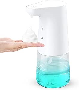 Automatic Soap Dispenser Foaming Touchless: Foam Hand Soap Dispenser Rechargeable with Sensor for Bathroom Kitchen