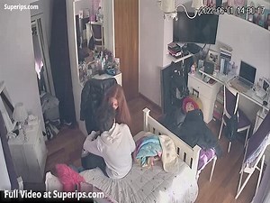 IPCAM – Young lovers have sex in their bedroom