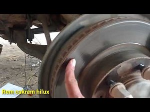 Hilux front brake damage review