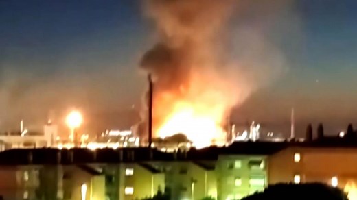 Deadly explosion at chemical plant sparks huge fire in Tarragona, Spain