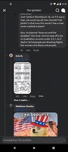 Behold, 3 minutes of me blocking bigots from a single comment thread on a single post. These people are fucking exhausting. ✨L | The Quibbler