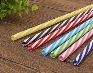 [Hot Item] Disposable Colored High Temperature Resistant Colored High Aesthetic Plastic Straw