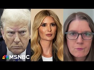 'She doesn’t need Donald!': Mary Trump on Ivanka ducking father’s porn star payoff trial
