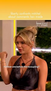 17K views · 248 reactions | Our girl @libertypoolex taking absolutely no prisoners with Messy Mitch ️ #LoveIsland #AllStars | Goss.ie | Facebook