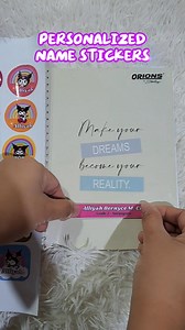 Personalized name stickers para ngayong back to scjool panlagay sa notebook, books, pencils, and other school supplies ng anak ninyo. #schoolsupplies #backtoschool #personalizednamesticker #teacher #teacherreels #student #studentlife #educationmatters Dito makakaorder 👇 https://s.shopee.ph/20jKlKeJfd Note: Pls message us the name of the kid and the grade and section bago i-checkout | Ma'am Aileen