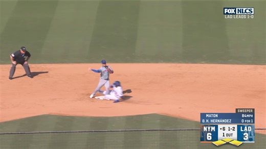 270K views · 3.3K reactions | The Mets get a HUGE double play to get out of the jam! #NLCS | MLB | Facebook