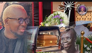 Comedian Sdk Bid Farewell to his Dearest Mother at Tema Com 2 | Smile4Mike | Facebook