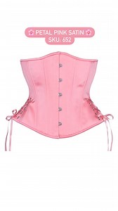 Pretty solid-colored corset 🌸 #timelesstrends #corsettraining #waisttrainer #waistraining | Timeless Trends Corsets