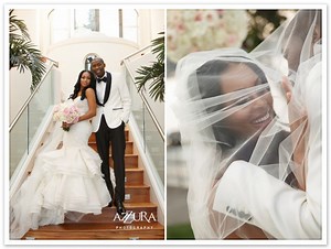 Some Beautiful NBA Matrimony-dom: Clippers Baller Jamal Crawford Weds His Bangin' Boo Thang Tori In Seattle Ceremony