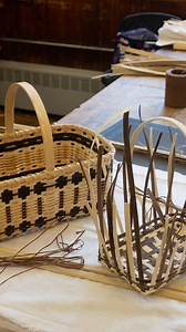 November is #NativeAmericanHeritageMonth. This summer, we had the pleasure and honor of learning from the legendary Betty Maney (Betty Maney Gallery), who taught a workshop on Cherokee basketry at Penland School of Craft. Betty is renowned for her skill in beading, basket-making, and stamped pottery. A second-generation basket maker, she is a member of the Eastern Band of Cherokee Indians and makes her creative home in the Big Cove Community of Cherokee, NC. Betty is passionate about “preserving