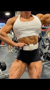 IFBB PRO Modesta Halby Back & Biceps workout in Memphis, Tennessee 💪