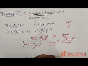 tert-Butyl bromide can be written as _______.
