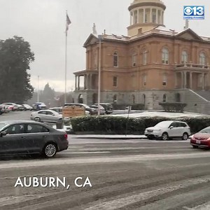 13K views · 450 reactions | Auburn is getting hit with a mixture of snow and hail right now. Slow down on the roads today! What are you seeing in your neighborhood? https://sacramento.cbslocal.com/category/weather/ | CBS13 CBS Sacramento | Facebook