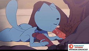 GUMBALL MYM RECORD A SPECIAS VIDEO AND SHOW IT TO ALL - GUMBALL HENTAI ANIMATION 4K 60FPS