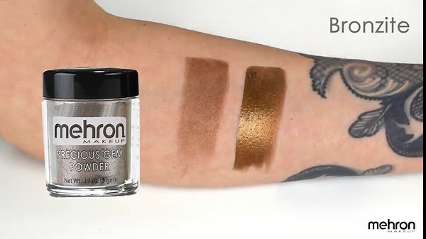 Mehron Makeup Precious Gem Powder (.17 ounce) (Bronzite)