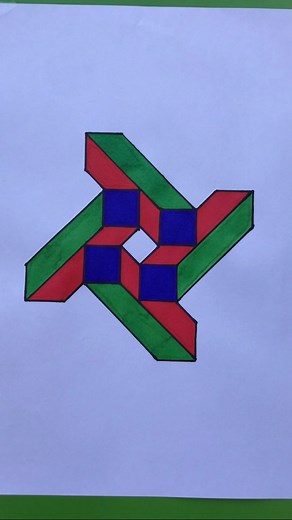 14K views · 65 reactions | Unbelievable colorful 3d drawing #easy #3d #drawings #howtodraw #easydrawing #drawing #foryouシpage #viralreelschallenge #trendingreelsvideo | HARD TOUCH LINE | Facebook