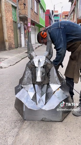 Anubis #parati #foryoupage #fyp #escultura @Diego Josue Gontorr