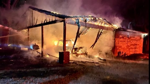 IFD: Near southwest Indianapolis house fire that left man in critical condition was intentionally set